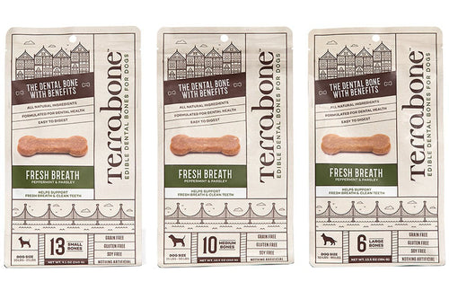 Terrabone Fresh Breath Dental Chews