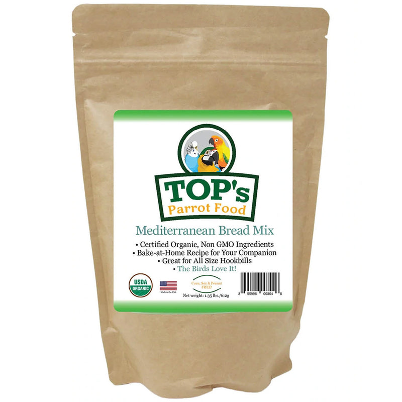 TOP's Premium Birdie Bread Mix Mediterranean | USDA Organic Certified
