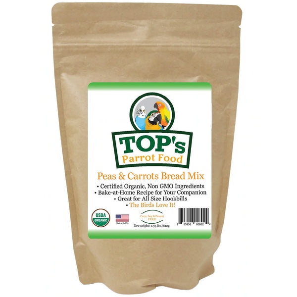 Tops Premium Birdie Bread Mix Peas & Carrots | USDA Organic Certified