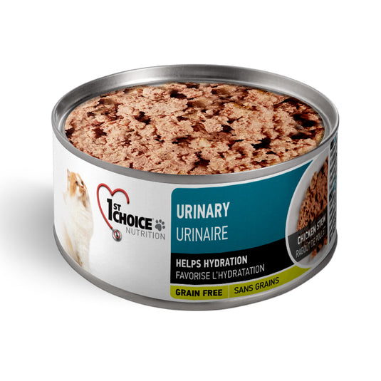 1st Choice Adult Urinary Health Chicken Pate 24x85g 🍁