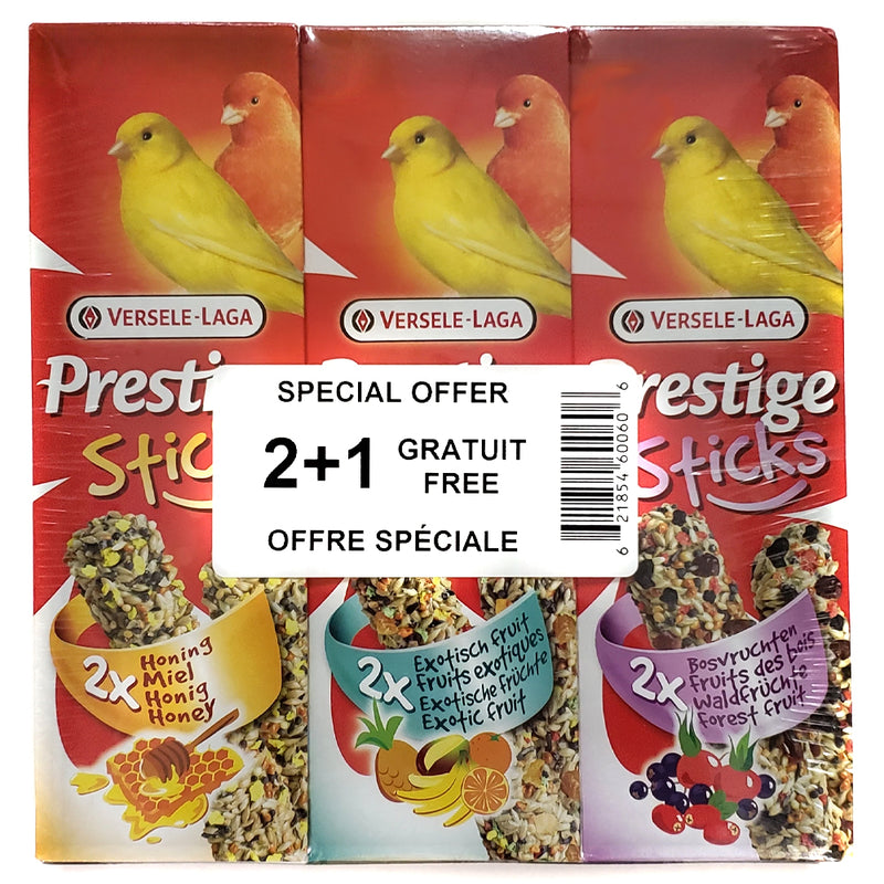 Versele-Laga Prestige Value Pack Treat Sticks For Canaries - Exotic Wings and Pet Things
