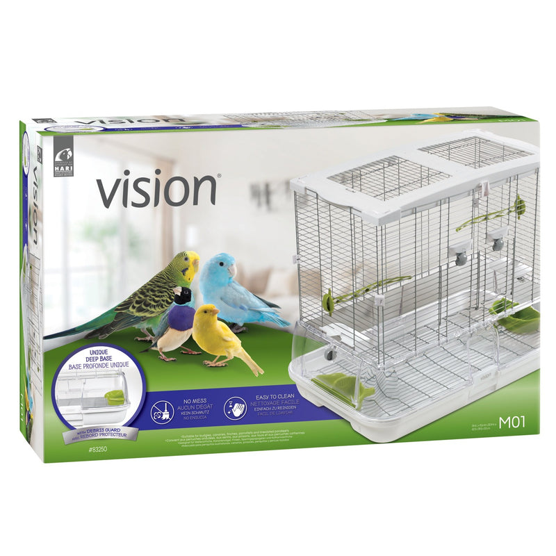Hagen Vision Bird Cage Medium - Single M01 / Double M02