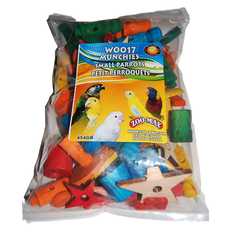 Zoo-Max Parrot Wood Munchies Pack - 3 Sizes!