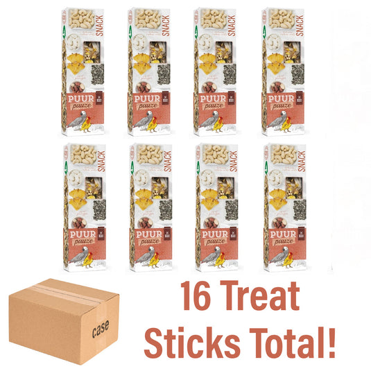 Witte Molen Puur Pauze Seed Sticks for Parrot/Lovebird Pineapple/Peanut 2 Sticks