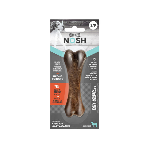 NOSH STRONG Chew Bone - Beef/Cheese SM -MED- LG