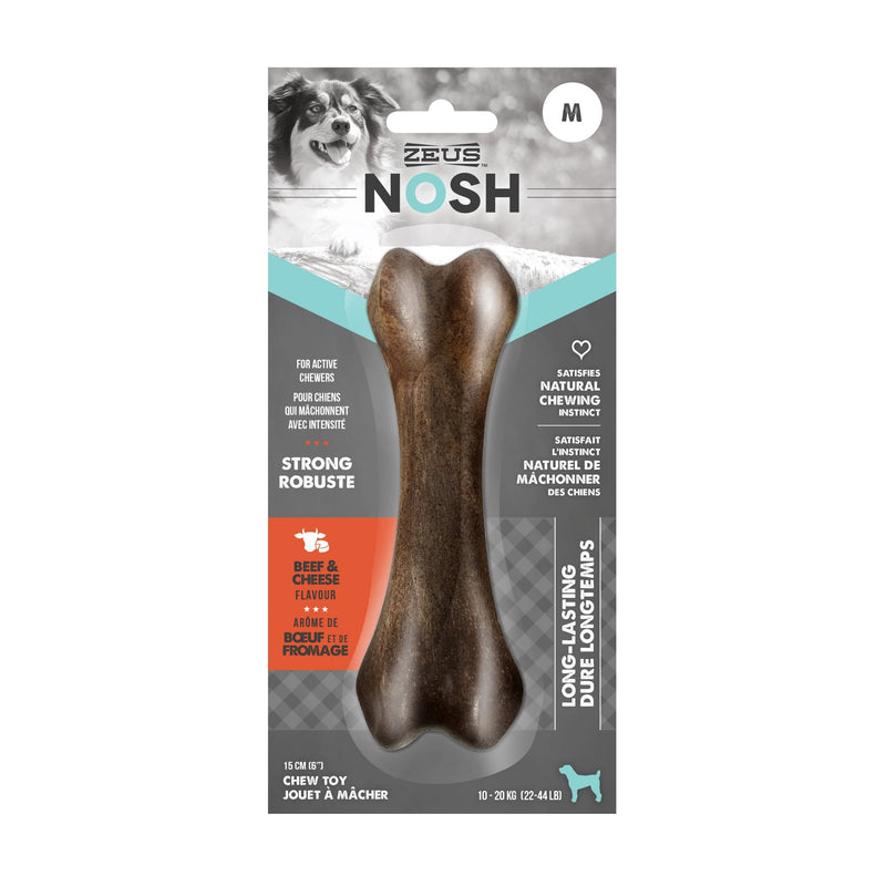 NOSH STRONG Chew Bone - Beef/Cheese SM -MED- LG
