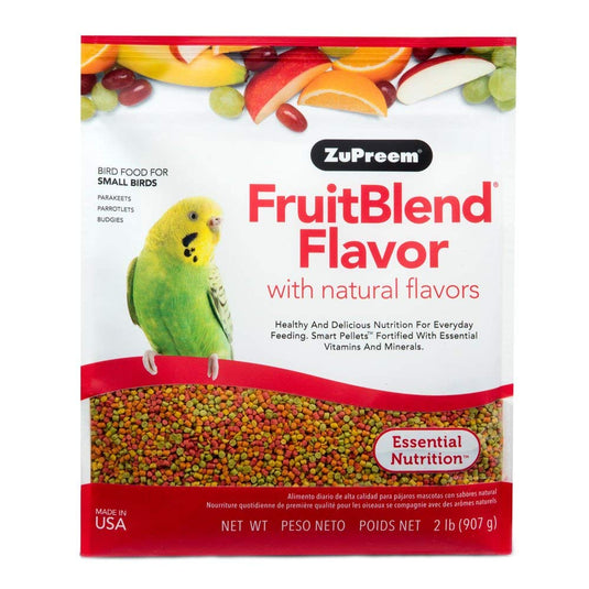 ZuPreem FruitBlend Daily Nutrition Small Bird Pellet