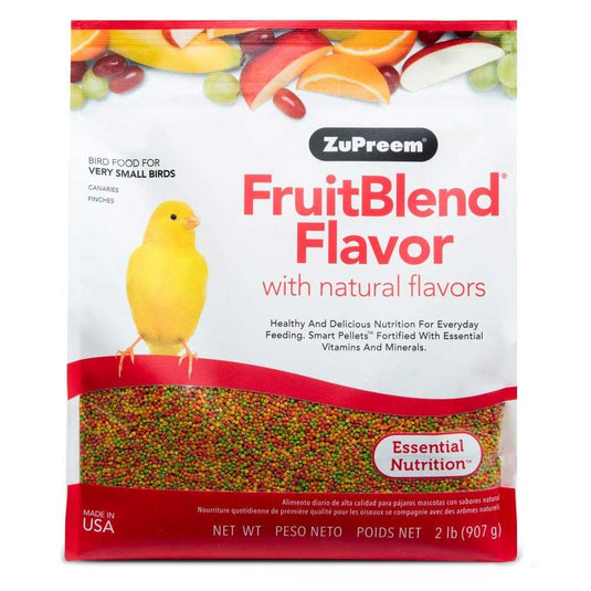 ZuPreem FruitBlend Daily Nutrition Very Small Bird Pellet