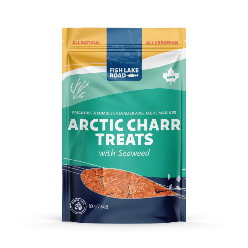 Arctic Charr Dog Treats With Seaweed
