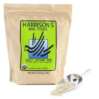 Harrison's Adult Lifetime Fine Parrot Crumble - Exotic Wings and Pet Things