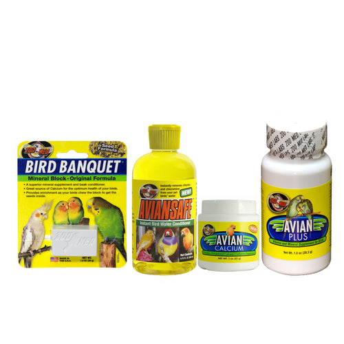 Zoo Med Avian Sampler Pack - Exotic Wings and Pet Things