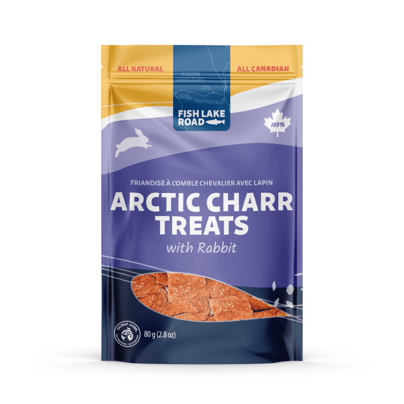 Arctic Charr Dog Treats With Rabbit
