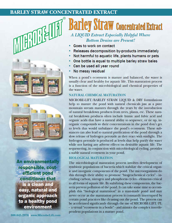 Microbe-Lift Barley Straw Extract