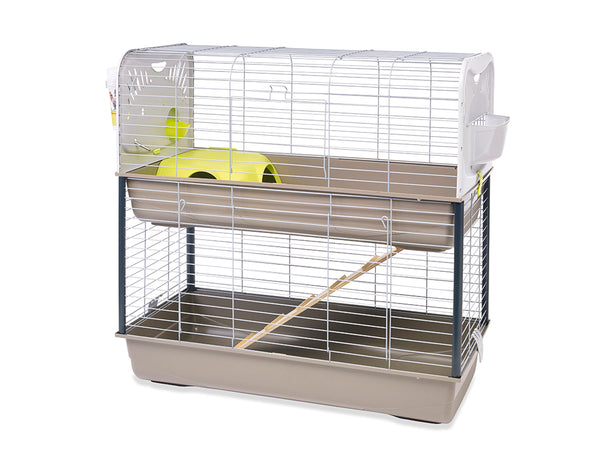 Savic Caesar 3 Double Knock Down Small Animal Cage - Exotic Wings and Pet Things