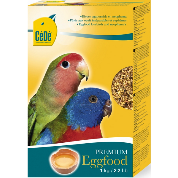 CéDé Premium Egg Food for Lovebirds and Neophemas