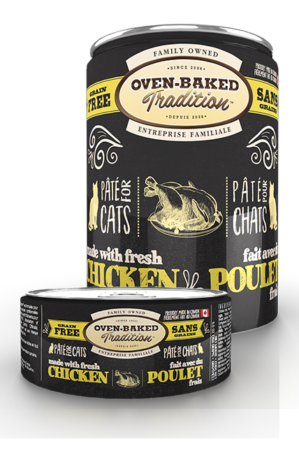 Oven Baked Tradition Canned Cat Food - Chicken Pate
