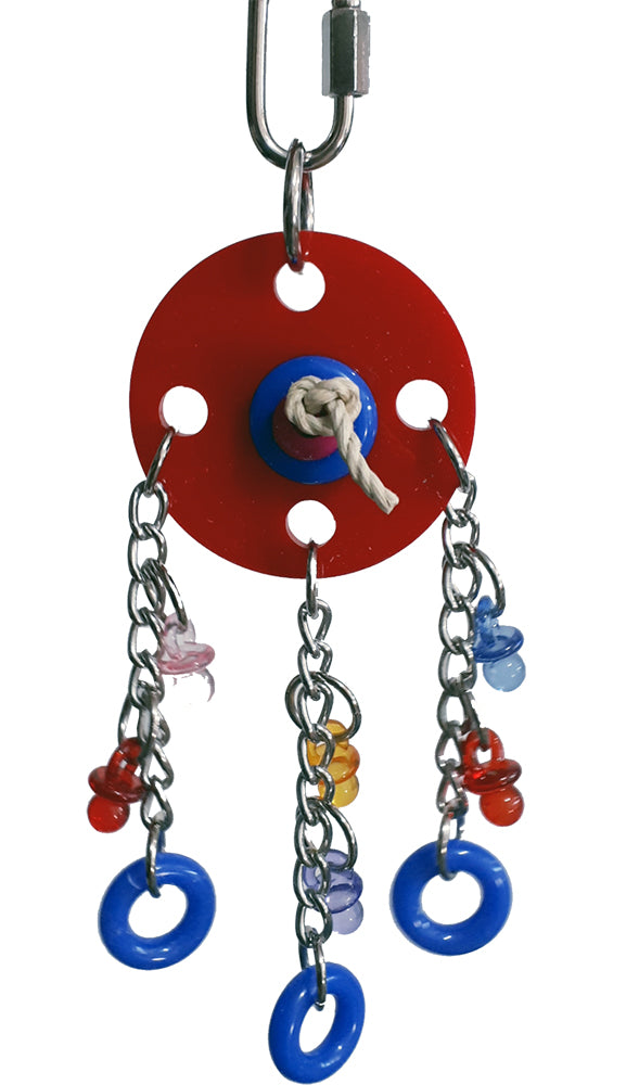 Billy Bird Toys Circle Dangler Small Parrot Enrichment - 2890