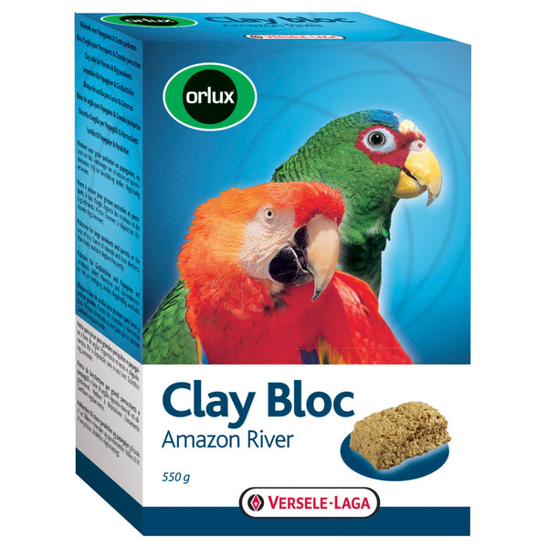 Orlux Clay Bloc Amazon River For Large Birds 550 g - Exotic Wings and Pet Things
