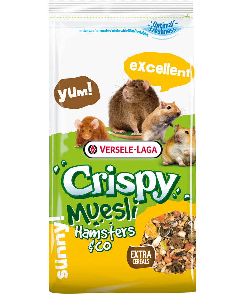 Versele-Laga Crispy Muesli Hamster/Rat/Gerbil Food - Exotic Wings and Pet Things