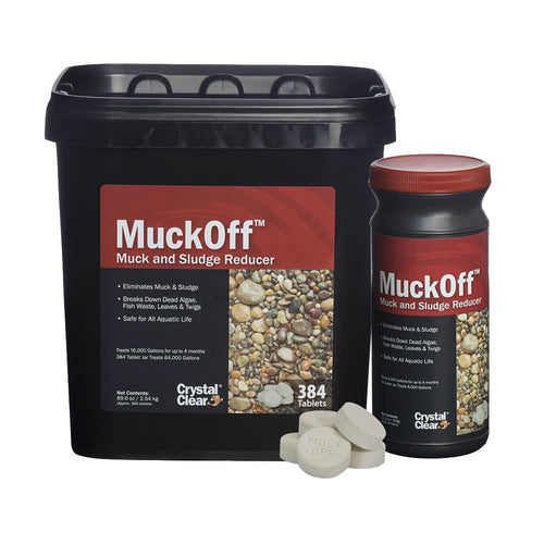 Crystal Clear MuckOff Muck & Sludge Reducer