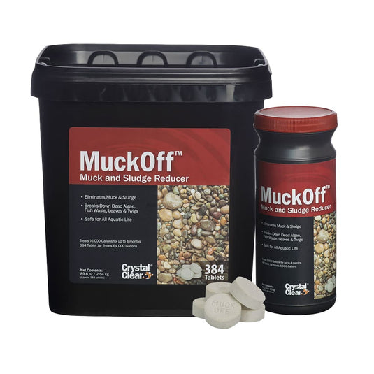 Crystal Clear MuckOff Muck & Sludge Reducer
