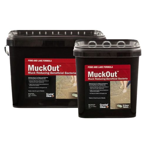 Crystal Clear MuckOut Pond & Lake Treatment 1oz Tablets