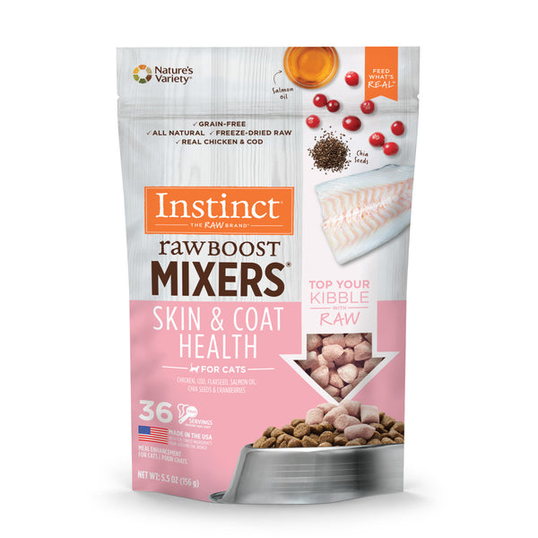 Instinct Raw Boost Skin & Coat Cat Meal Mixer