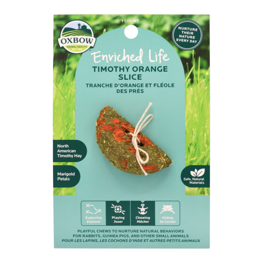 Oxbow Enriched Life Timothy Orange Slice