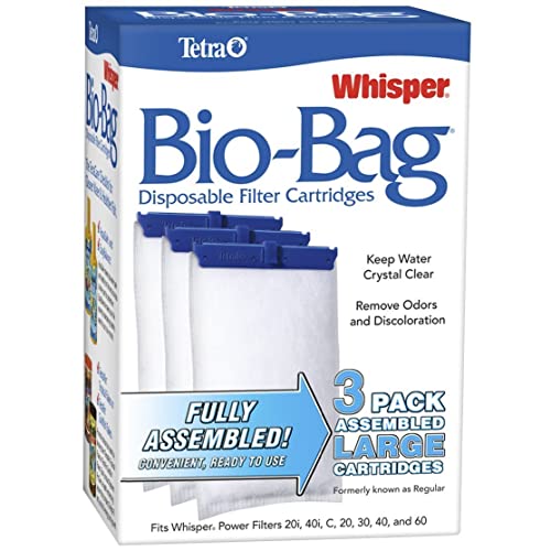 Tetra Whisper Bio-Bag Disposable Filter Cartridges Large 3pc