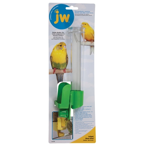 JW Insight Clean Seed Silo Bird Feeder - Exotic Wings and Pet Things
