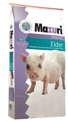 Mazuri Elder Mini Pig Food 25 lbs