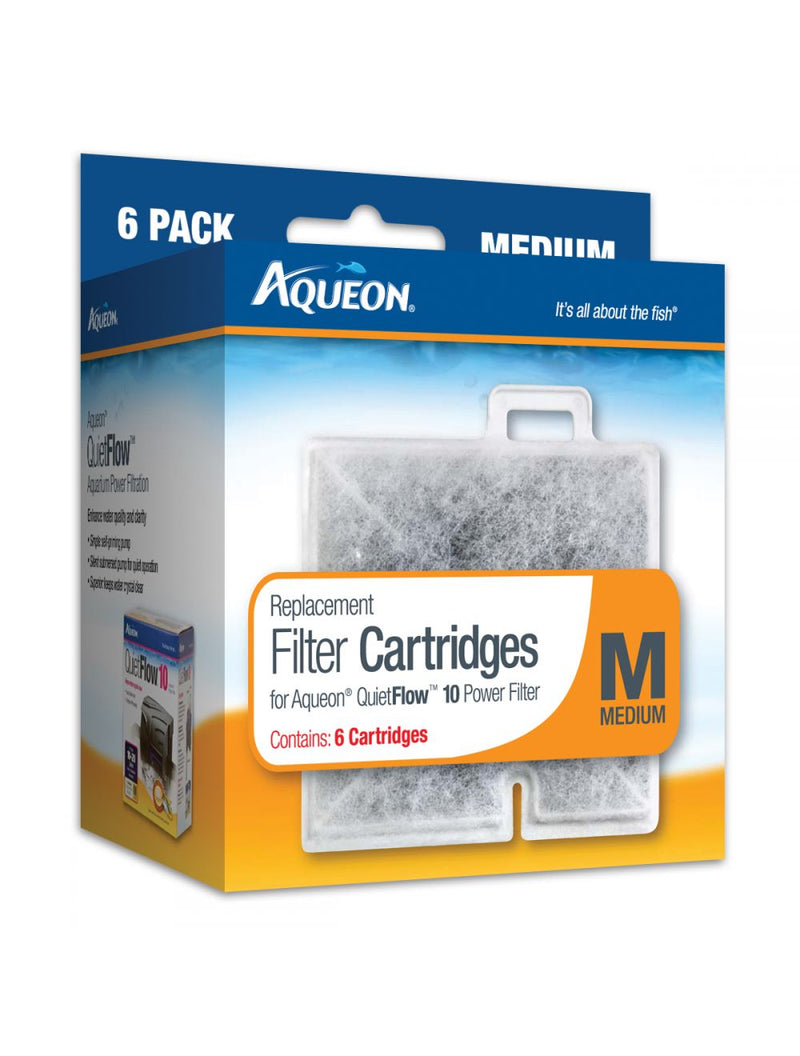 Aqueon Replacement Filter Cartridges Medium 6pc