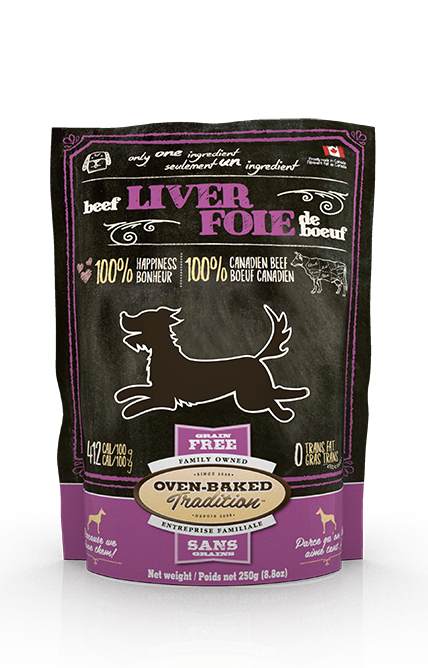 Oven Baked Tradition Grain Free Freeze Dried Beef Liver Treat 250 g 🍁