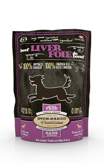 Oven Baked Tradition Grain Free Freeze Dried Beef Liver Treat 250 g