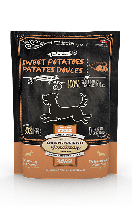 Oven Baked Tradition Sweet Potato Dog Treat 12.2 oz