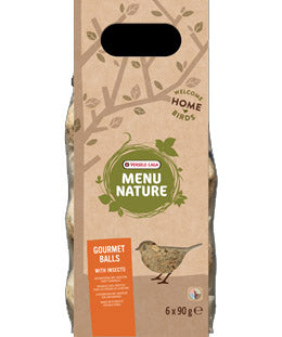 Versele-Laga Menu Nature Gourmet Insect Suet Balls 6 Pack - Exotic Wings and Pet Things