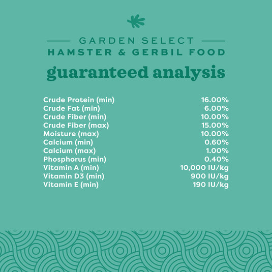 Oxbow Garden Select Hamster & Gerbil Food