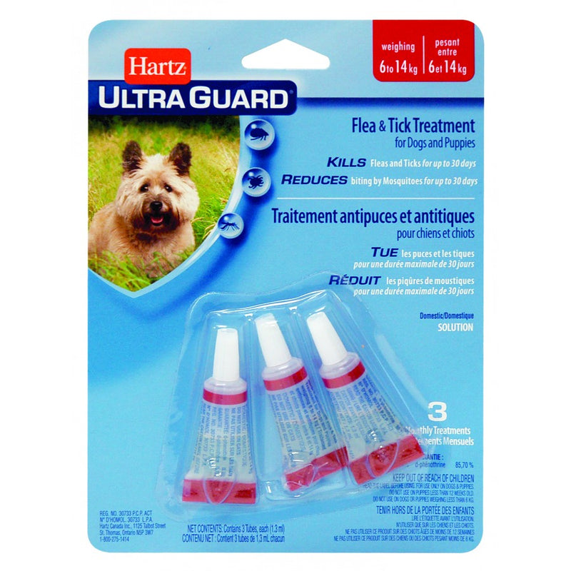 Hartz UltraGuard Flea & Tick Drops For Dogs
