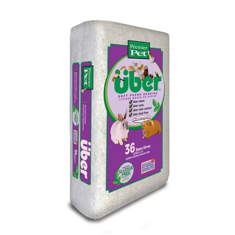 Premier Pet Uber Soft Paper Bedding White - Exotic Wings and Pet Things
