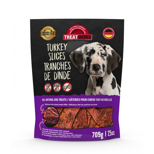 Treatworx Turkey Slices Treat