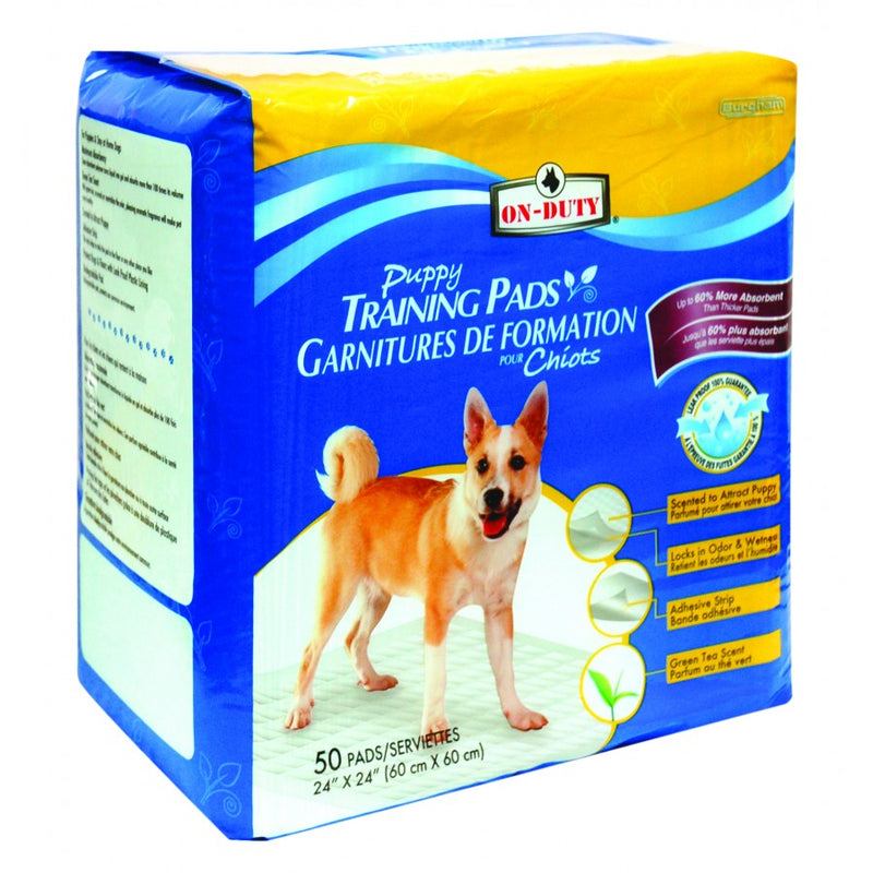 Load image into Gallery viewer, ON DUTY Puppy Training Pad - 24 in. x 24 in.
