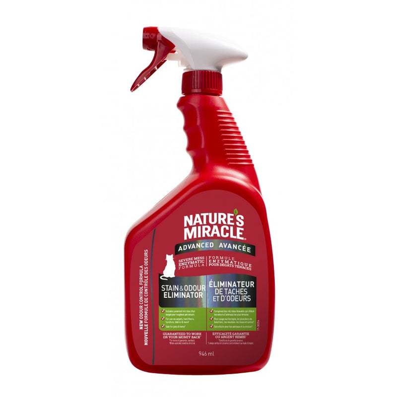 Nature's Miracle Advanced Formula Severe Stain & Odour Remover 32 oz