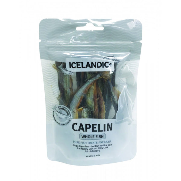 Icelandic+ Capelin Whole Fish for Cats 1.5 oz