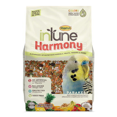 Higgins Intune Harmony Parakeet Enrichment Diet