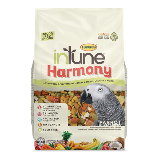 Higgins Intune Harmony Parrot Enrichment Diet