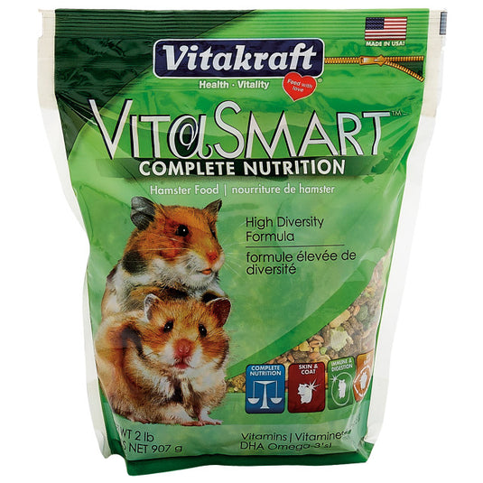 Vitakraft Vita-Smart Hamster Food 2.1 lb - Exotic Wings and Pet Things