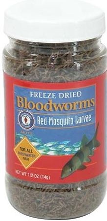 Freeze-dried Bloodworms - 1/2 oz