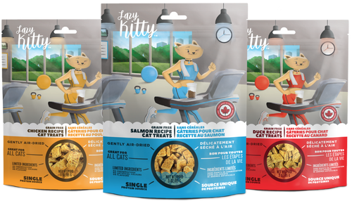 Lazy Kitty Air Dried Grain Free Cat Treats - 3 oz