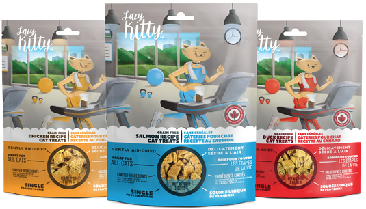 Lazy Kitty Air Dried Grain Free Cat Treats - 3 oz