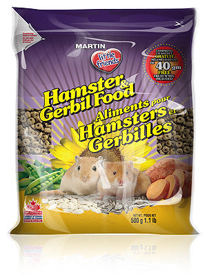 Martin Mills Little Friends Extruded Hamster & Gerbil Food 500g